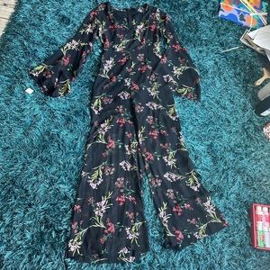 Floral jumpsuit